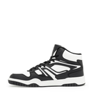 Redtape Black White High Cut Sneakers.