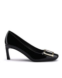 The Ruby Aurelia Gold-Buckle Stiletto