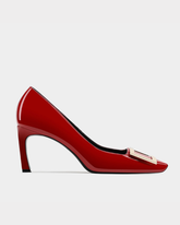 The Ruby Aurelia Gold-Buckle Stiletto