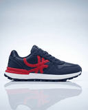 United Colors of Benetton Suede Lifestyle Sneakers - Navy Edition
