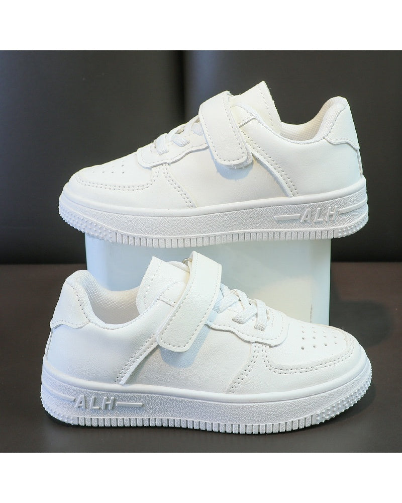 Kids' Casual Lightweight White Sneakers - Product Image 4