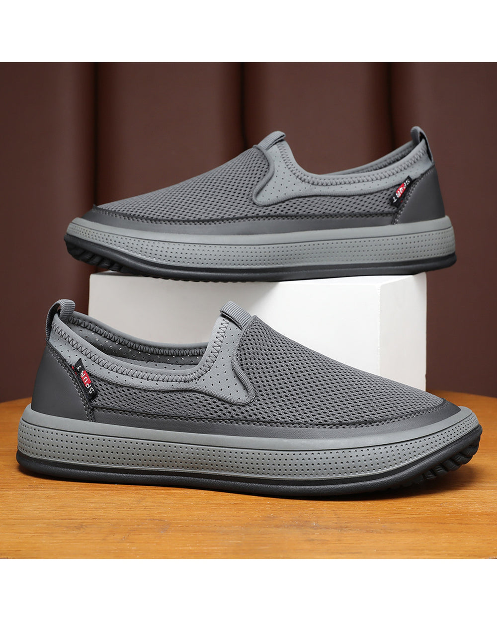 Men's Breathable Mesh Casual Walking Shoes - Product Image 2
