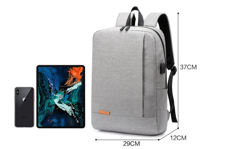 Men's Casual Lightweight Laptop Backpack - Description Image 23