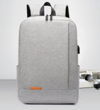 Men's Casual Lightweight Laptop Backpack - Description Image 2