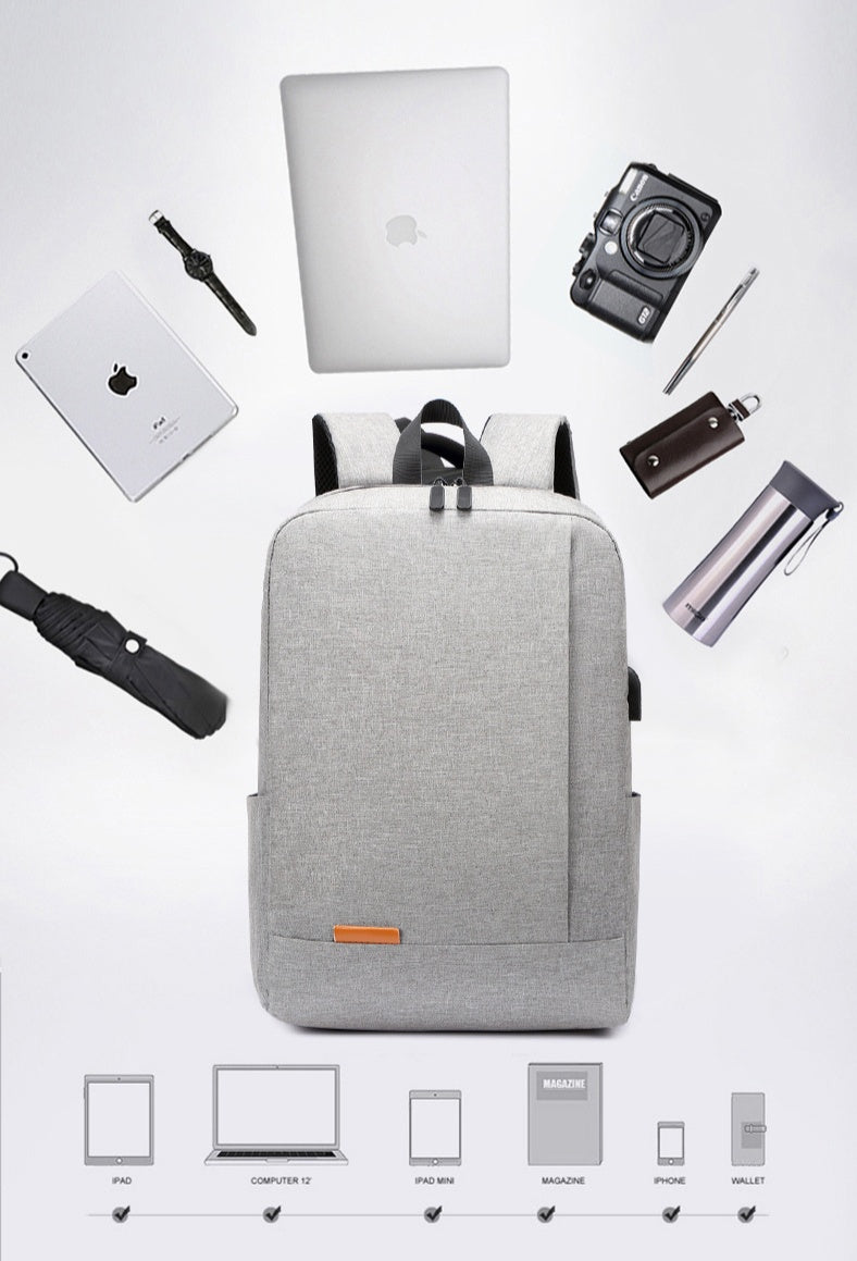 Men's Casual Lightweight Laptop Backpack - Description Image 4