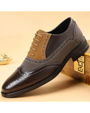 Men's Classic Brogue Leather Shoes - Product Image 6