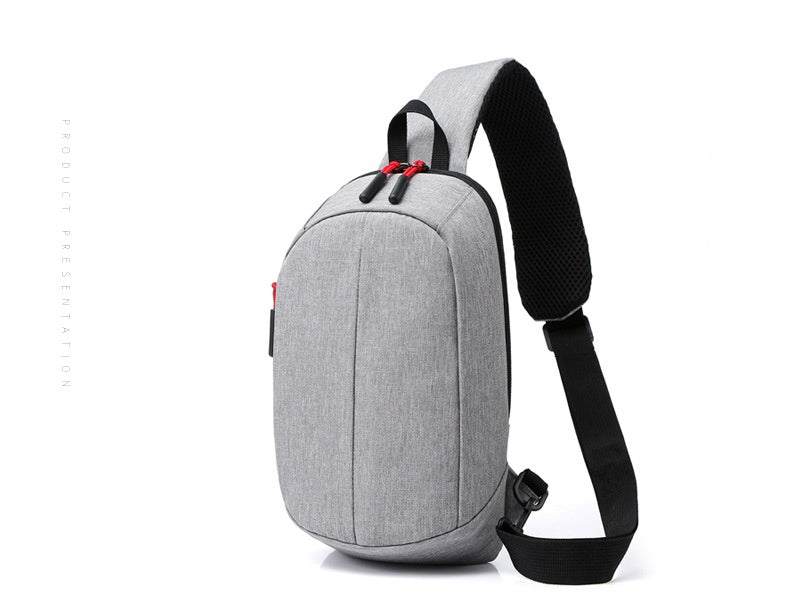 Men's Compact Outdoor Cycling Sling Chest Bag - Description Image 11