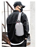 Men's Compact Outdoor Cycling Sling Chest Bag - Description Image 9