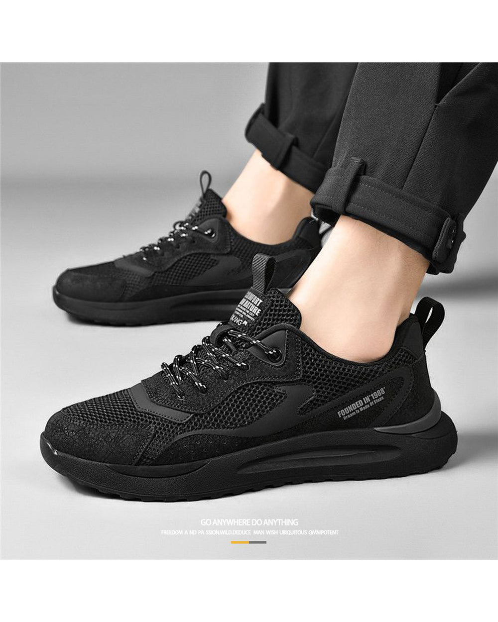 Men's Vanguard Breathable Running Sneakers - Product Image 5