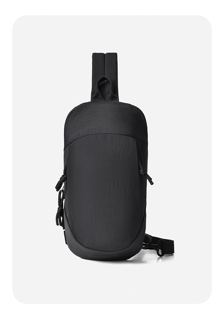 Unisex Lightweight Outdoor Hiking Sling Chest Bag - Description Image 12