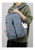Unisex Minimalist High School & Laptop Backpack - Description Image 3