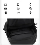 Unisex Minimalist High School & Laptop Backpack - Description Image 4