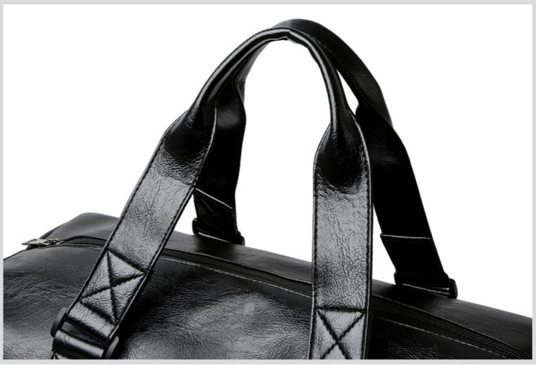 Unisex Short Trip Travel Duffel & Gym Bag - Description Image 13