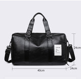 Unisex Short Trip Travel Duffel & Gym Bag - Description Image 5