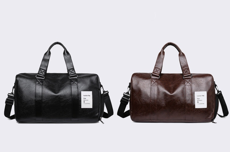 Unisex Short Trip Travel Duffel & Gym Bag - Description Image 6