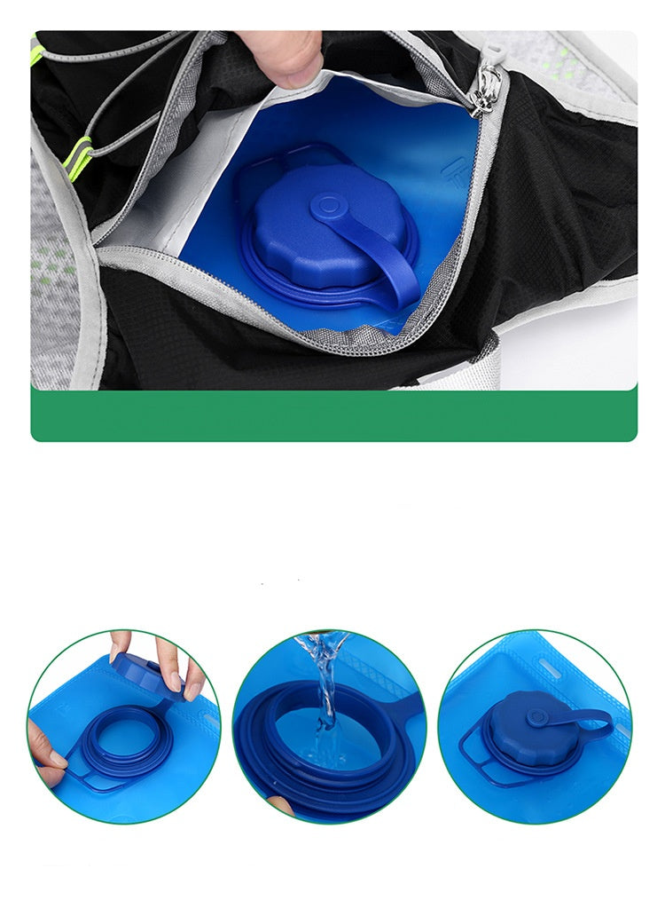 Unisex Ultra-Lightweight Outdoor Marathon & Cycling Hydration Backpack - Description Image 9