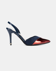 Bata Red Label Women's Heels Shoes 4Inch JIMMY - NAVY