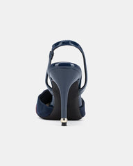 Bata Red Label Women's Heels Shoes 4Inch JIMMY - NAVY