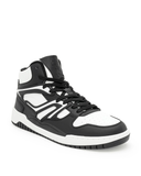 Redtape Black White High Cut Sneakers.