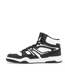 Redtape Black White High Cut Sneakers.