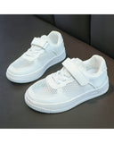 Kids' Casual Lightweight White Sneakers - Product Image 1