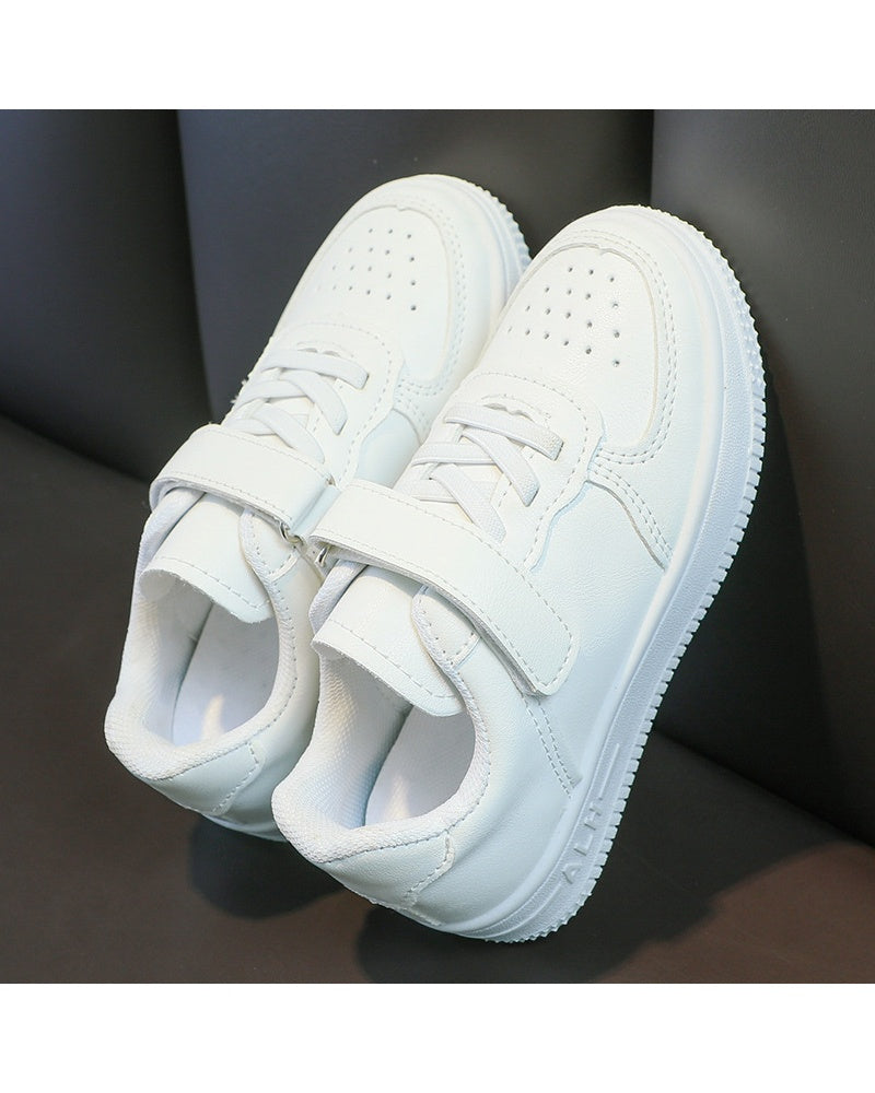 Kids' Casual Lightweight White Sneakers - Product Image 2