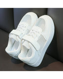 Kids' Casual Lightweight White Sneakers - Product Image 3