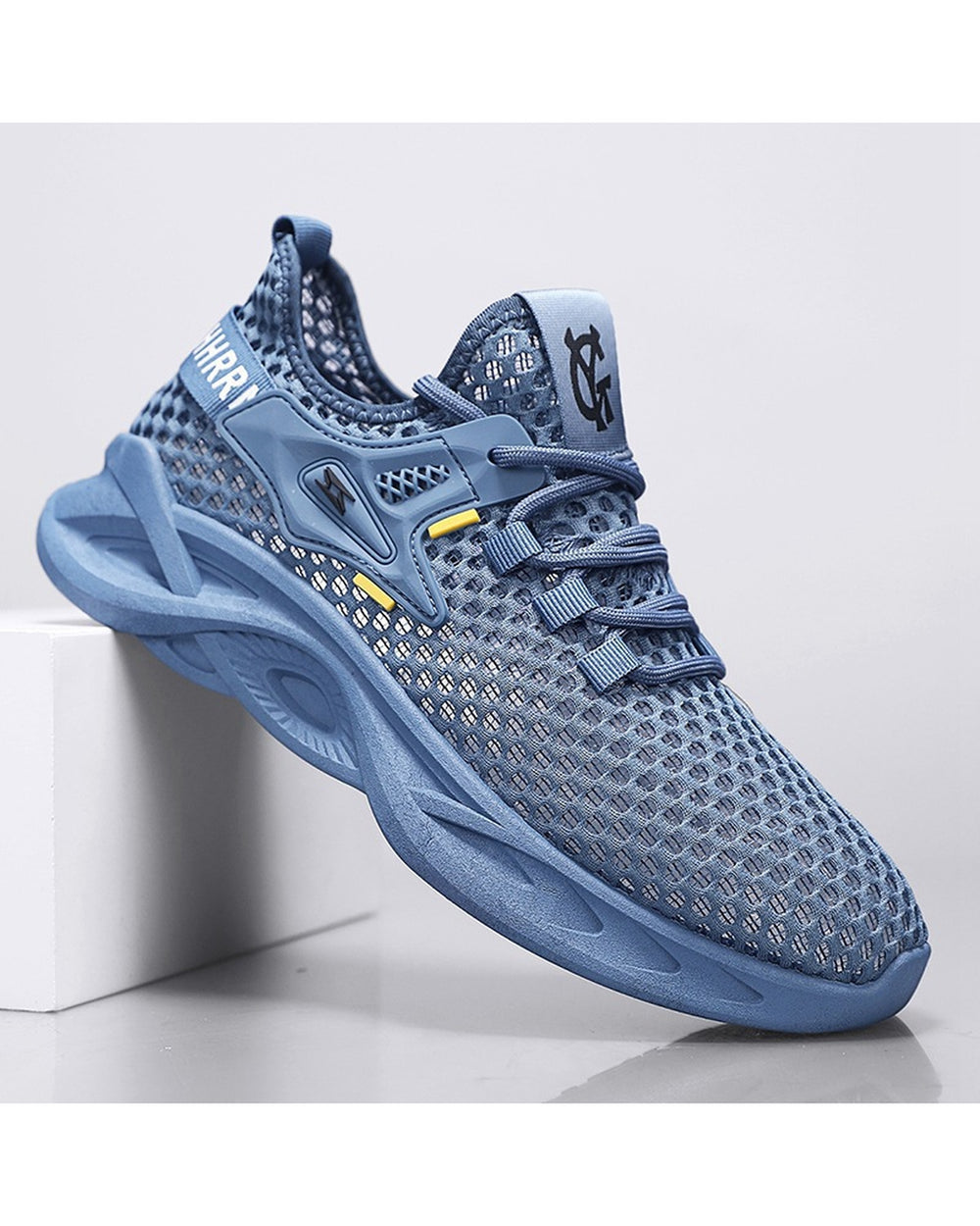 Men's Breathable Mesh Running Sneakers - Product Image 1