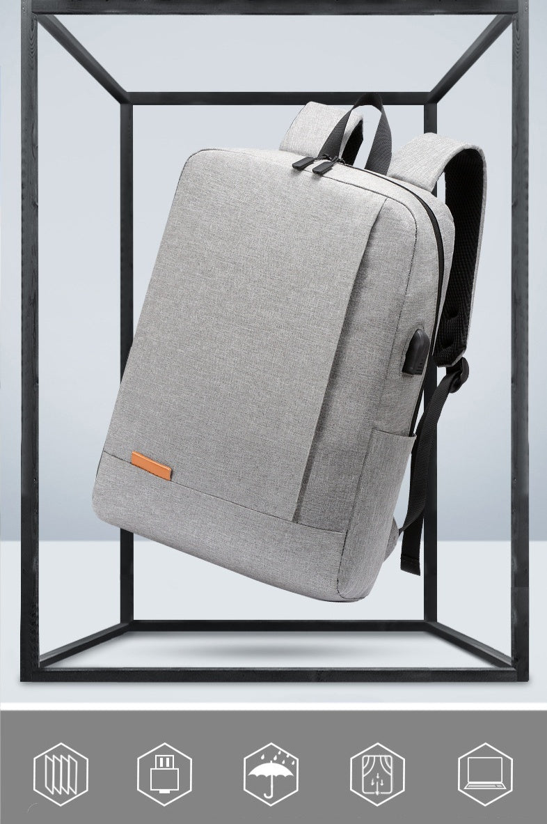 Men's Casual Lightweight Laptop Backpack - Description Image 1
