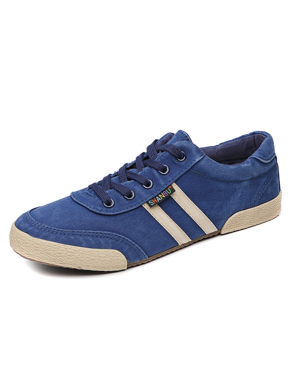 Men's Classic Low-Top Canvas Sneakers - Product Image 7