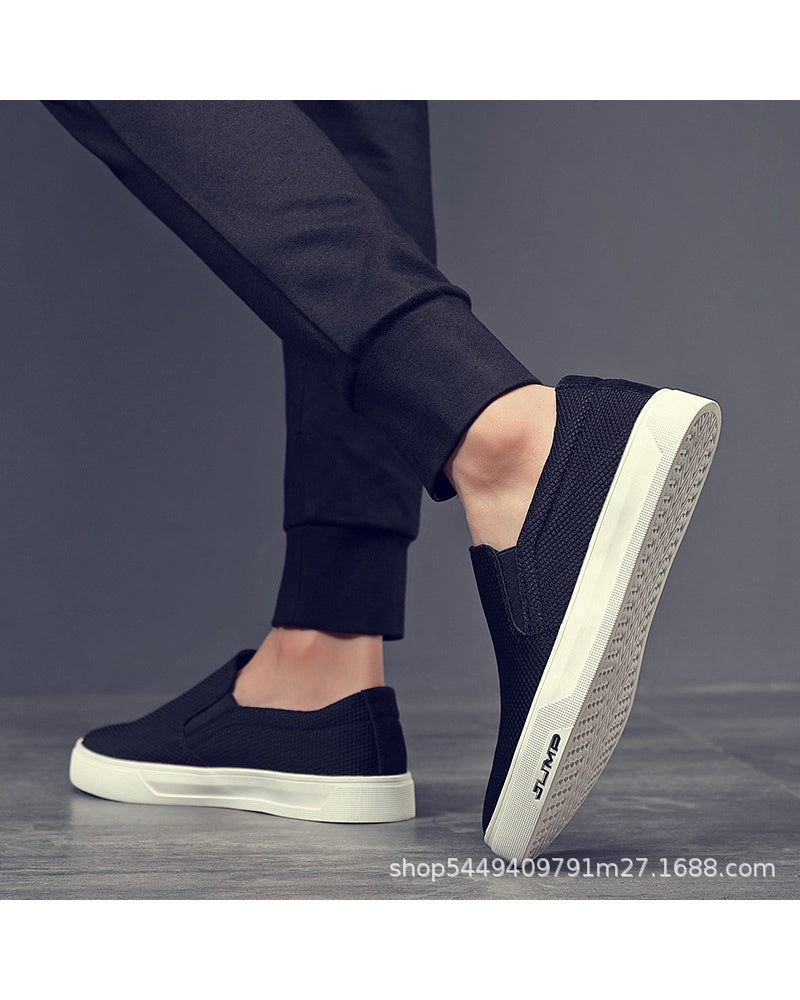 Men's Classic Slip-On Lightweight Canvas Loafers - Product Image 3