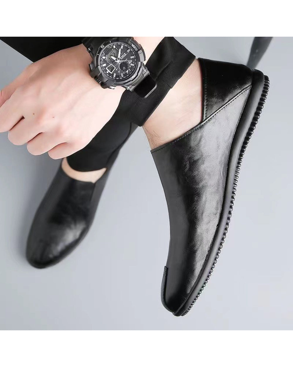Men's Comfort Slip-On Driving Shoes - Product Image 5