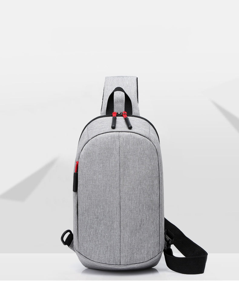 Men's Compact Outdoor Cycling Sling Chest Bag - Description Image 1