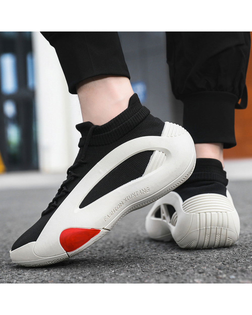 Men's Cushioned Breathable Dad Sneakers - Product Image 6