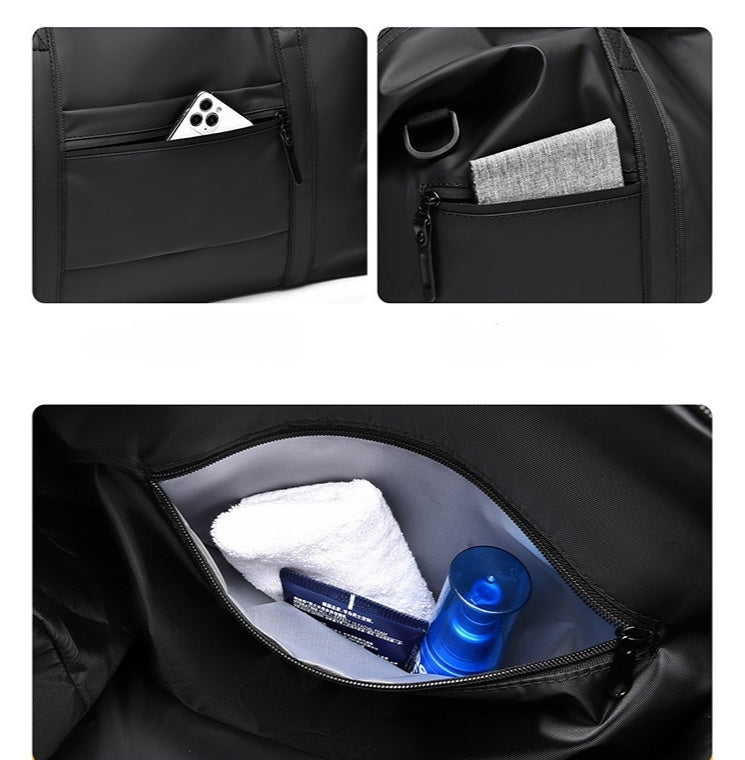 Men's Multi-Functional Dry-Wet Separation Travel Duffel Bag - Description Image 5