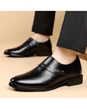 Men's Perforated Business Casual Shoes - Product Image 4
