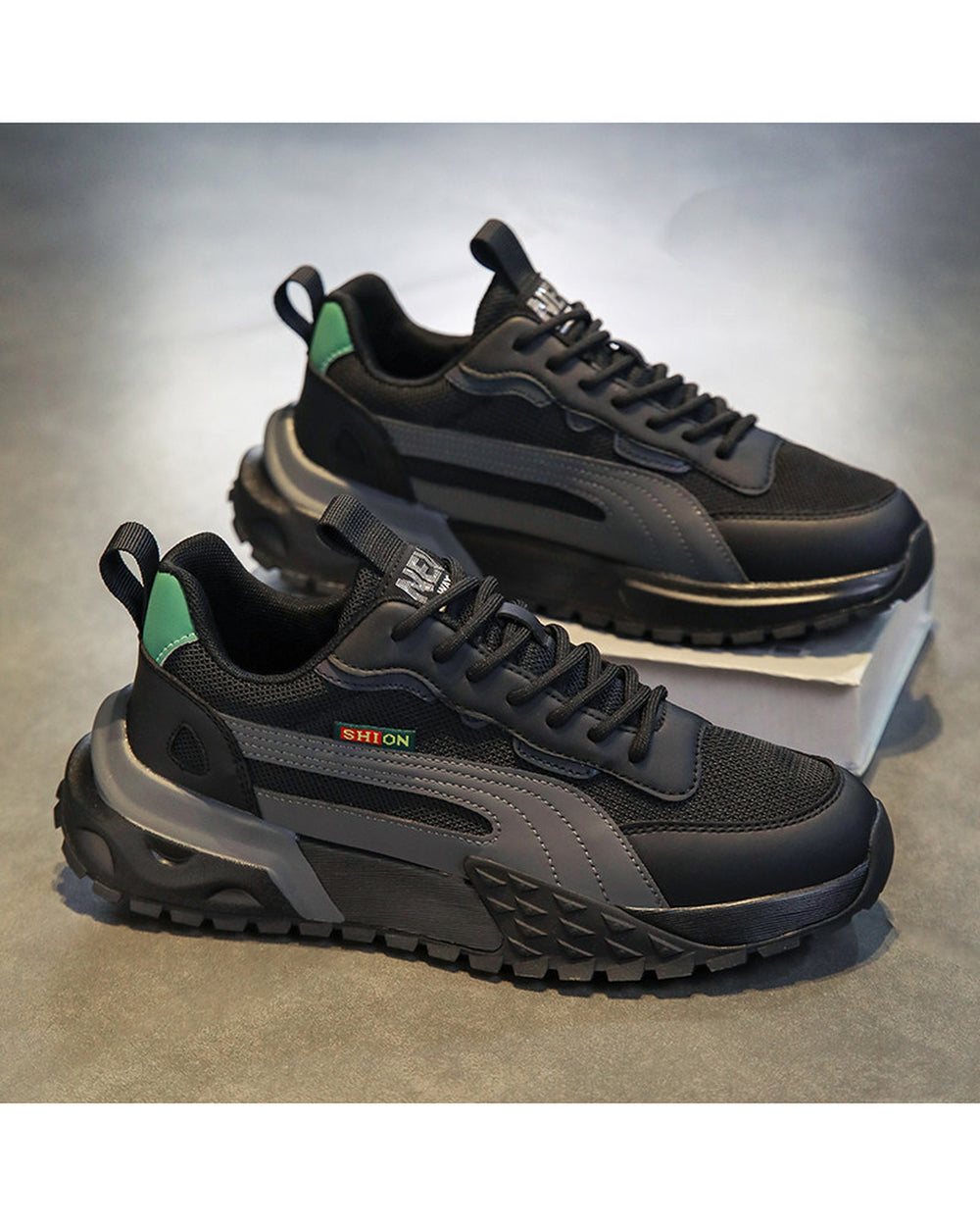 Men's Retro Mesh Athletic Sneakers - Product Image 6
