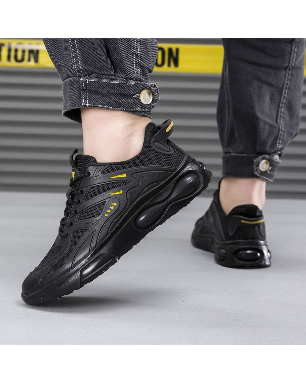 Men's Stealth Mesh Sports Sneakers - Product Image 5
