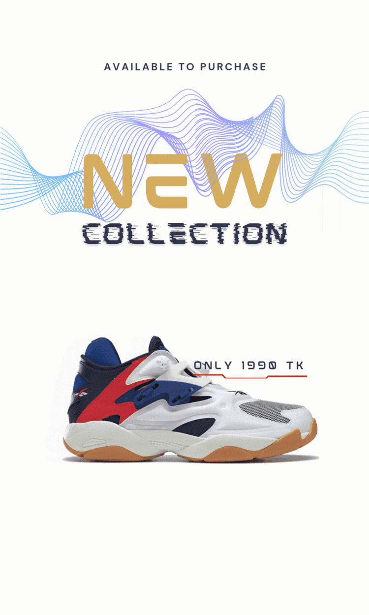 New collection sneakers, only 1990 Tk