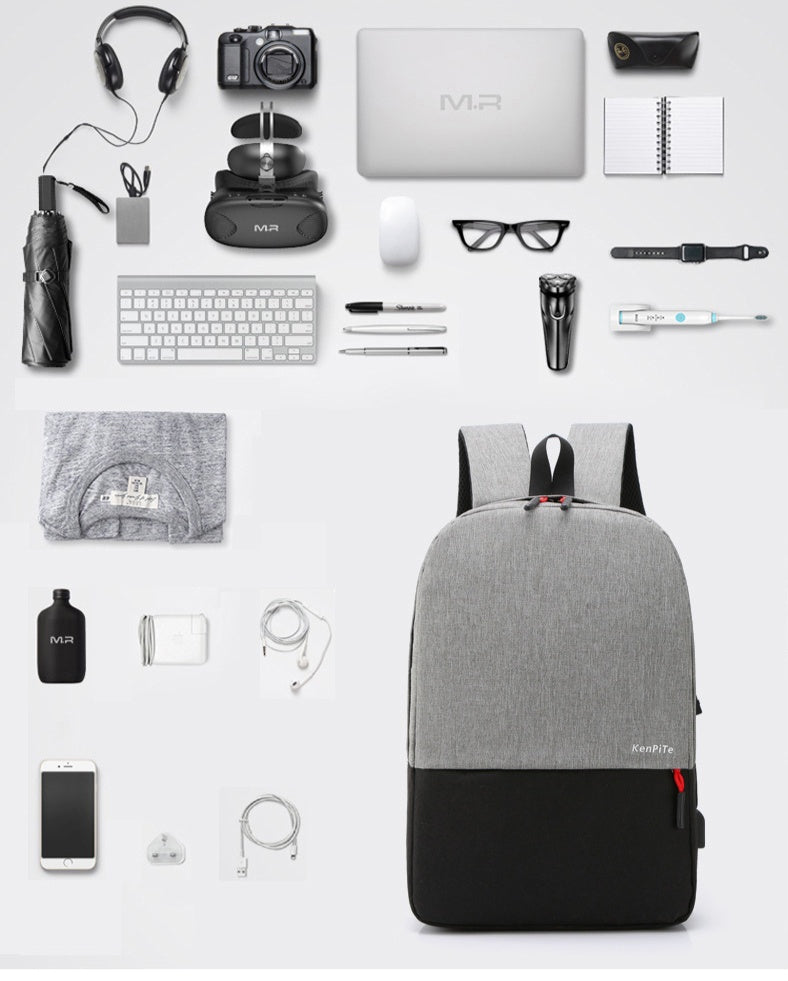 Unisex Casual Commuter Laptop Backpack - Description Image 4