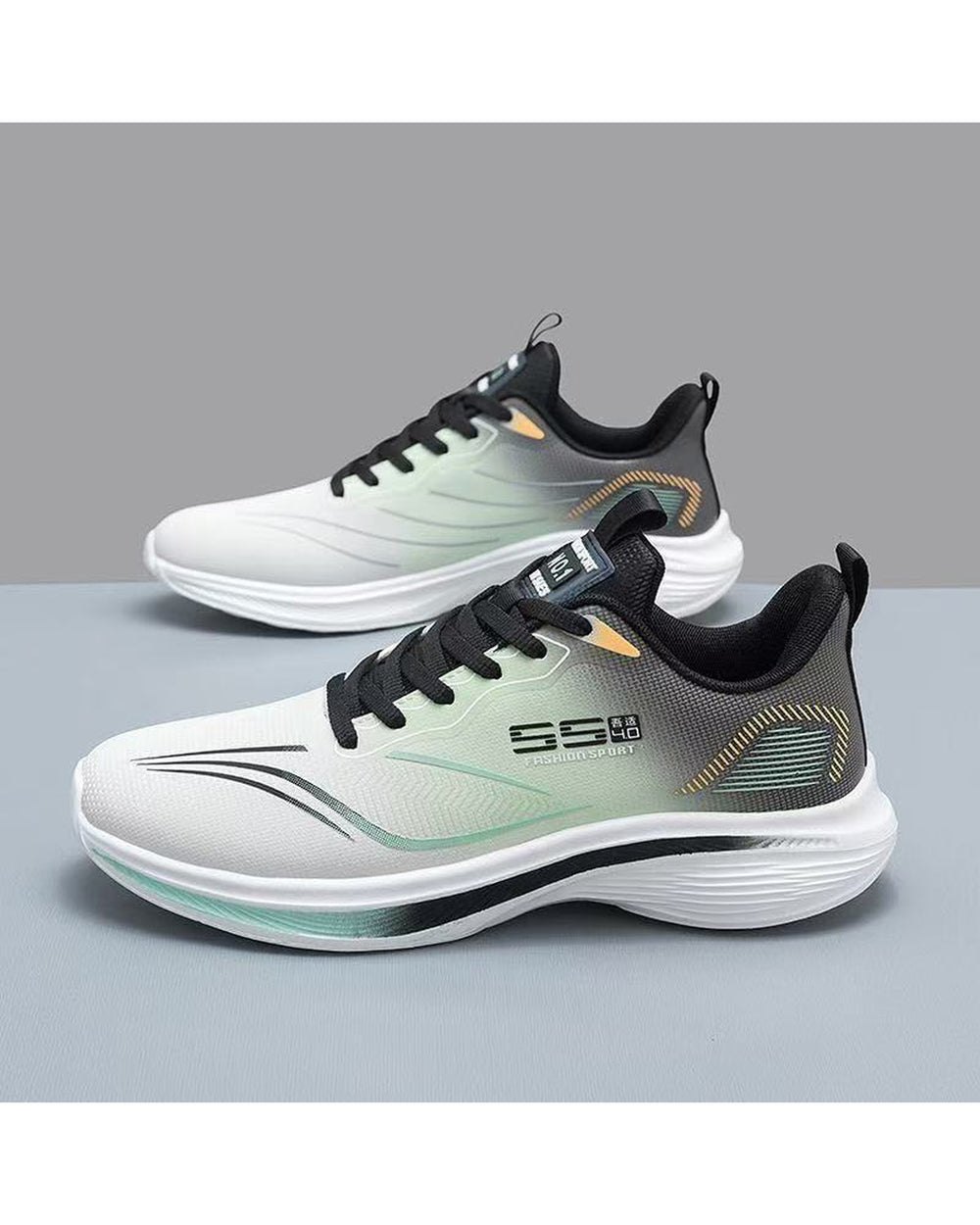 Unisex Gradient Breathable Sports Sneakers - Product Image 2