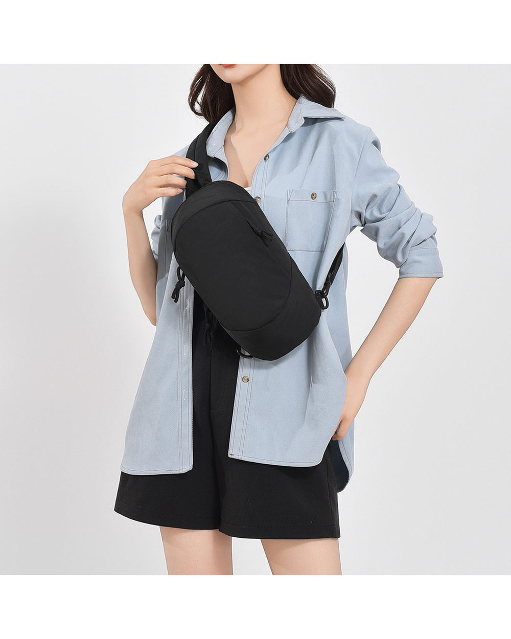 Unisex Lightweight Outdoor Hiking Sling Chest Bag - Product Image 9