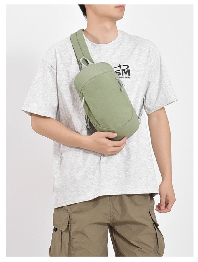 Unisex Lightweight Outdoor Hiking Sling Chest Bag - Description Image 2