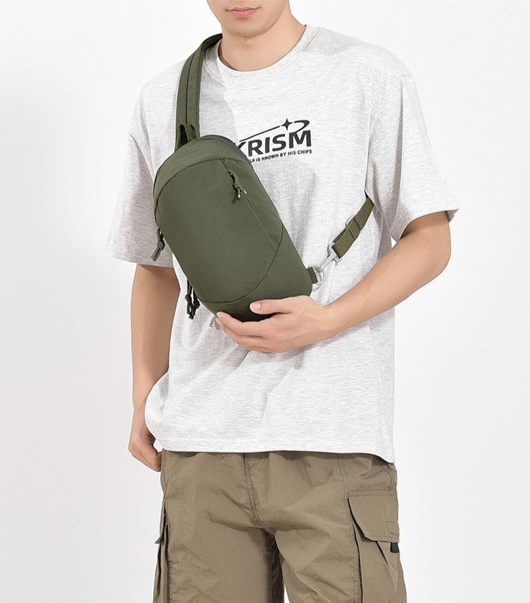 Unisex Lightweight Outdoor Hiking Sling Chest Bag - Description Image 7