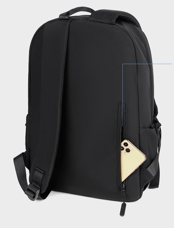 Unisex Minimalist High School & Laptop Backpack - Description Image 5