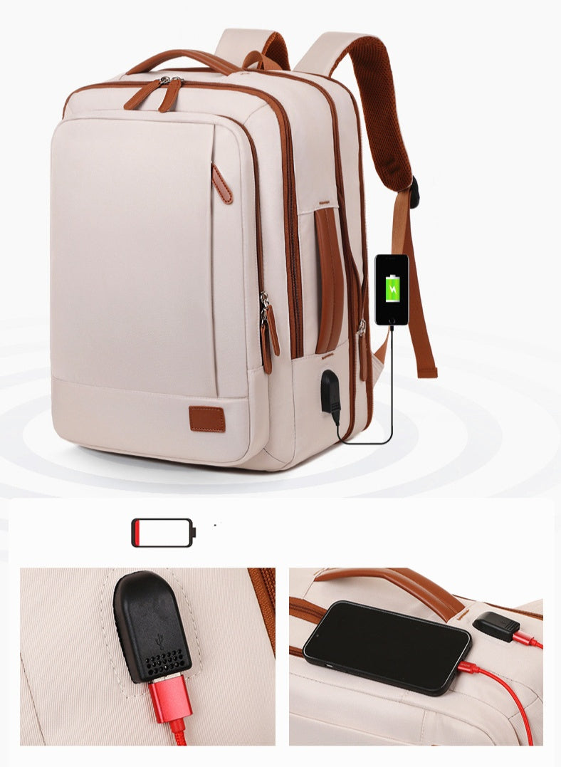 Unisex Premium Multi-Functional Travel & Laptop Backpack - Description Image 8