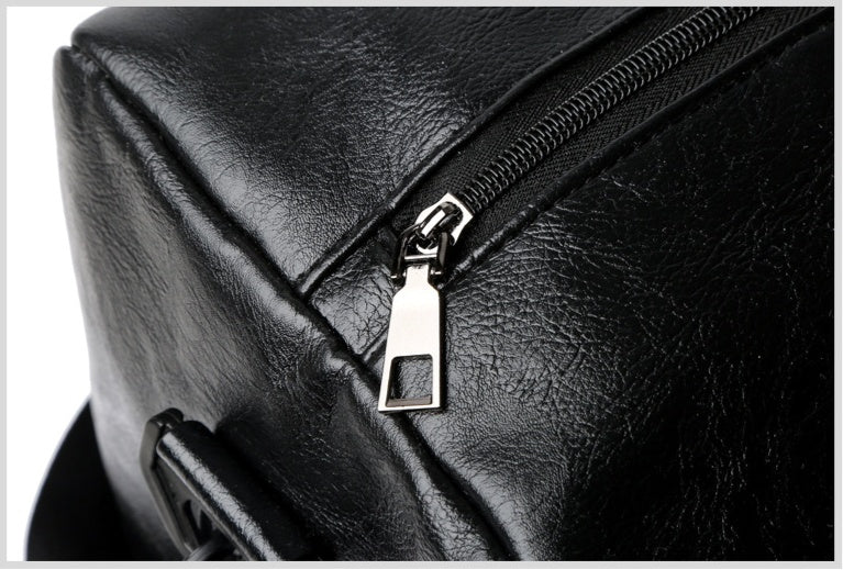 Unisex Short Trip Travel Duffel & Gym Bag - Description Image 17