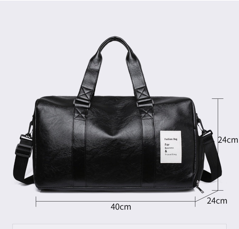 Unisex Short Trip Travel Duffel & Gym Bag - Description Image 19