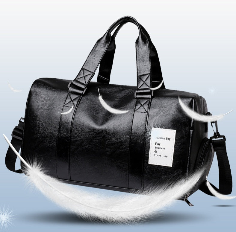 Unisex Short Trip Travel Duffel & Gym Bag - Description Image 2