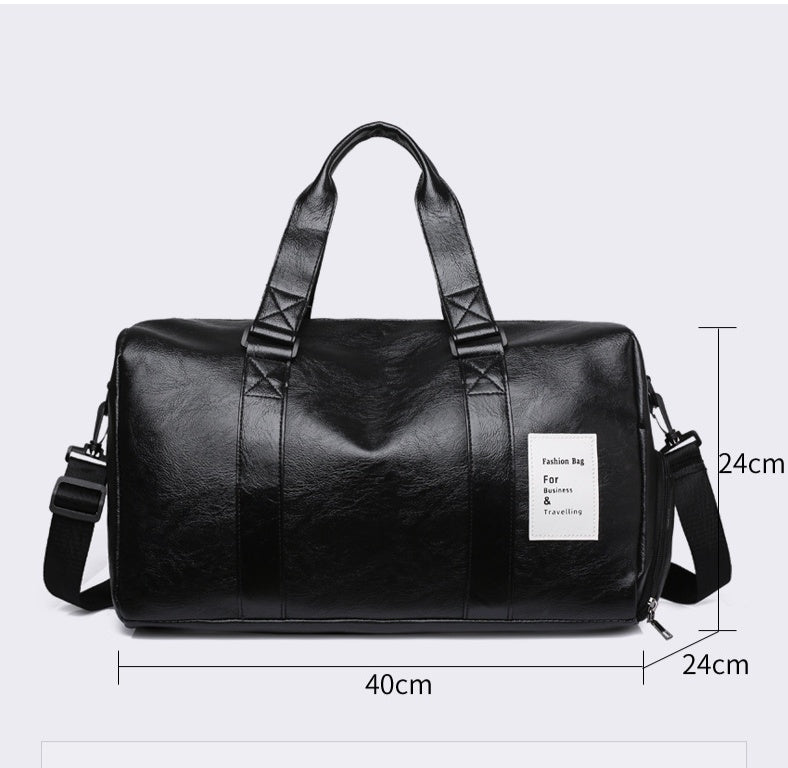 Unisex Short Trip Travel Duffel & Gym Bag - Description Image 5